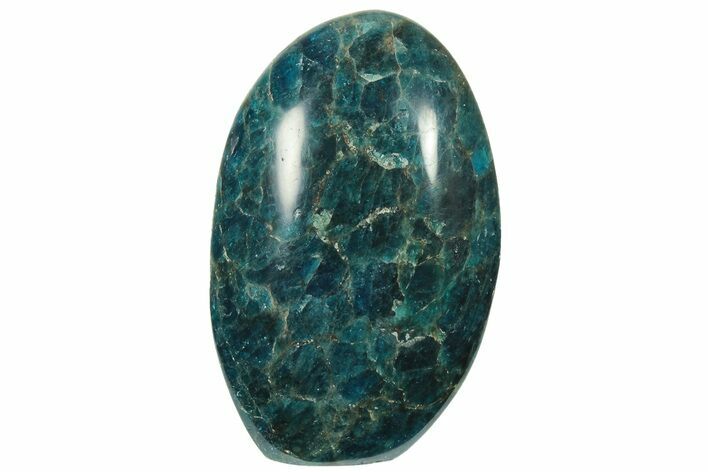 Free-Standing, Polished Blue Apatite - Madagascar #223063